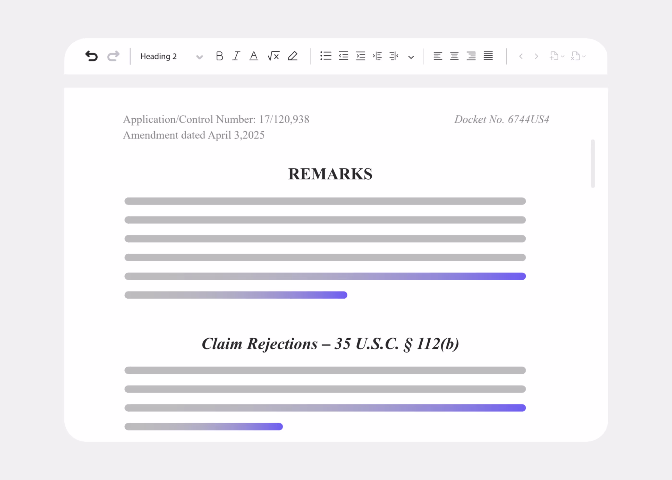Collaboratively draft responses with AI Illustration
